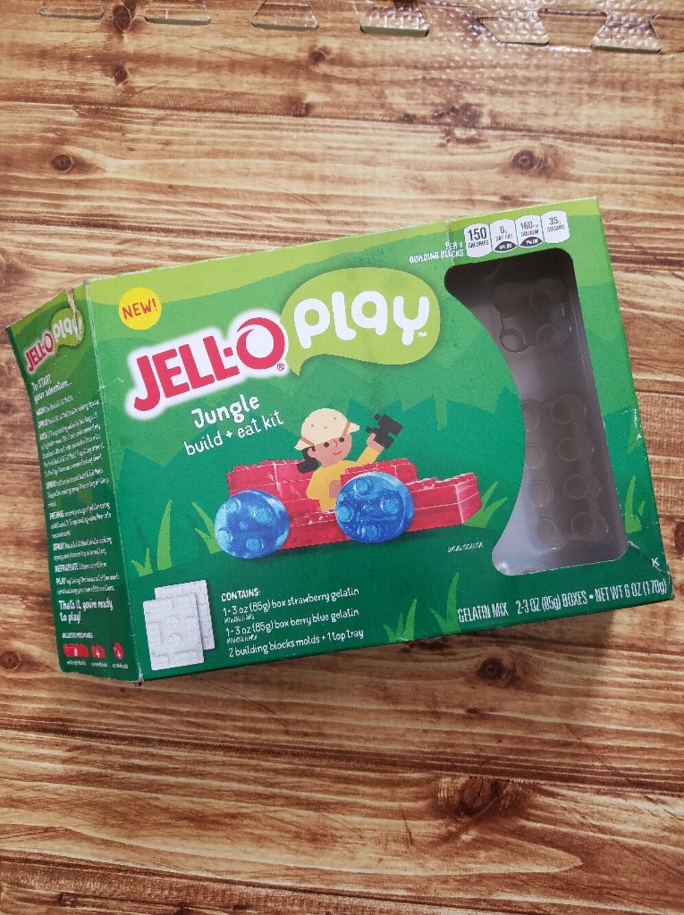 Jell-O Play Jungle Building Block Molds & Tray (Molds Only - No Jell-O)